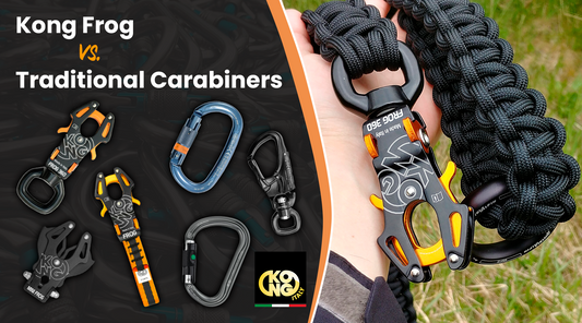Kong Frog vs. Traditional Carabiners: Which Is Best For You?