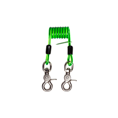 NLG Short Coil Tool Lanyard, Quick Clip™ (10 Packs)