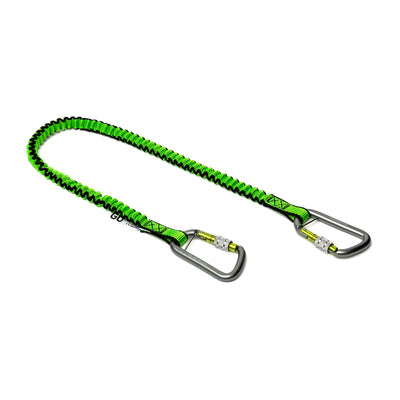 NLG GO™ Bungee Tool Lanyard, Twin Carabiner (5 Packs)