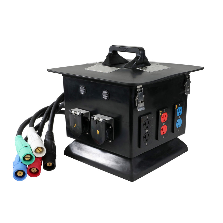 Pagoda Lex 200 amp con entradas de cola a receptáculos LSC 19