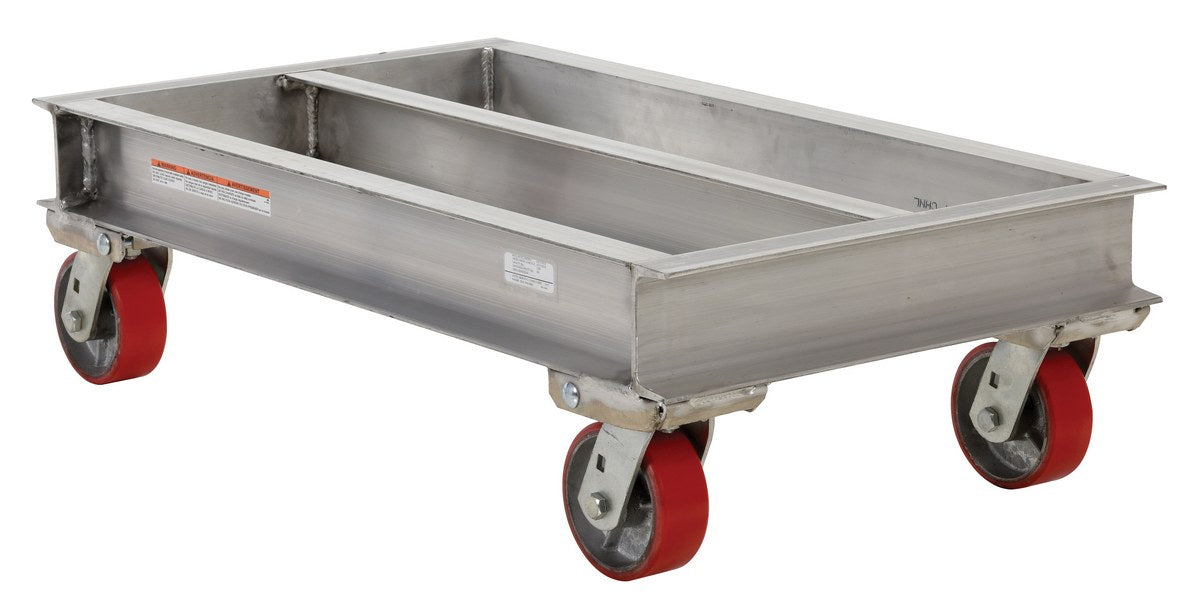 Plataformas rodantes de canal de aluminio de Vestil Manufacturing Corp– – Ahora disponibles en MTN Shop US.