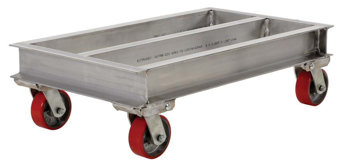 Plataformas rodantes de canal de aluminio de Vestil Manufacturing Corp– – Ahora disponibles en MTN Shop US.