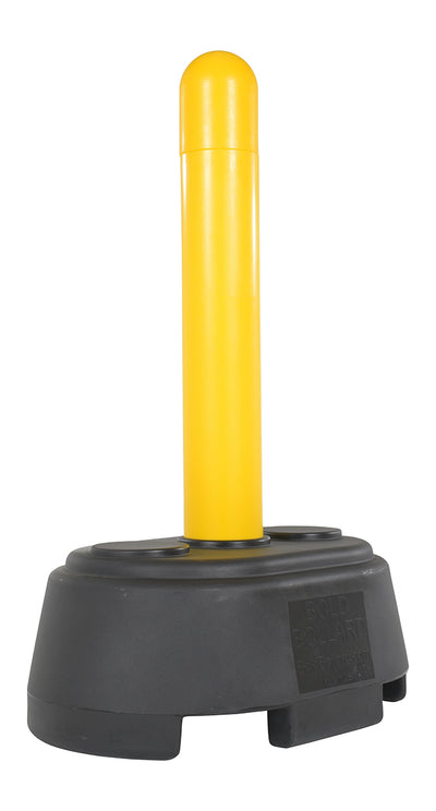 Bolardo de plástico con base portátil de Vestil Manufacturing Corp– – Ahora disponible en MTN Shop US.