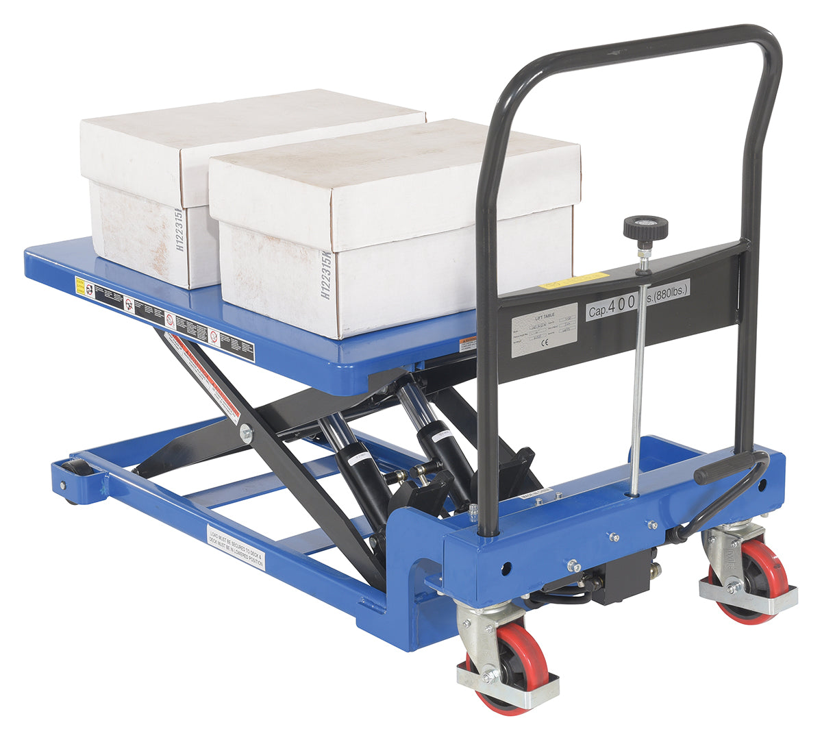 Vestil Manufacturing Corp Low Profile Scissor Cart w/ Auto-Shift– – Now available at MTN Shop US. - imagen 2
