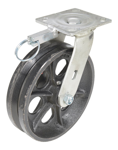 Ruedas con ranura en V de acero dúctil Vestil Manufacturing Corp– – Ahora disponibles en MTN Shop US.