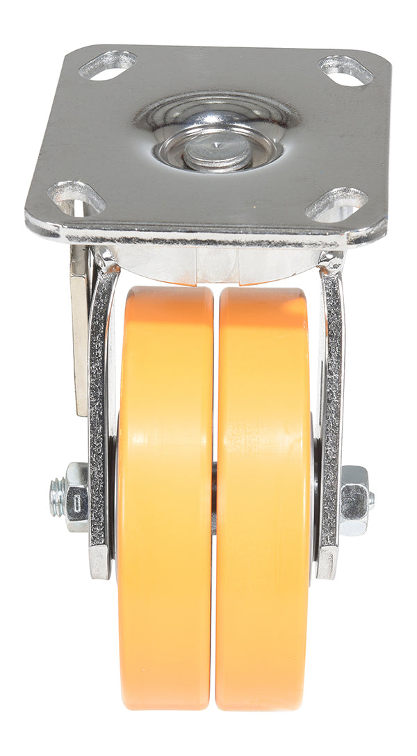 Vestil Manufacturing Corp Dual Wheel Polyurethane (SI) - Highly Ergonomic Upgrade Casters– – Now available at MTN Shop US.