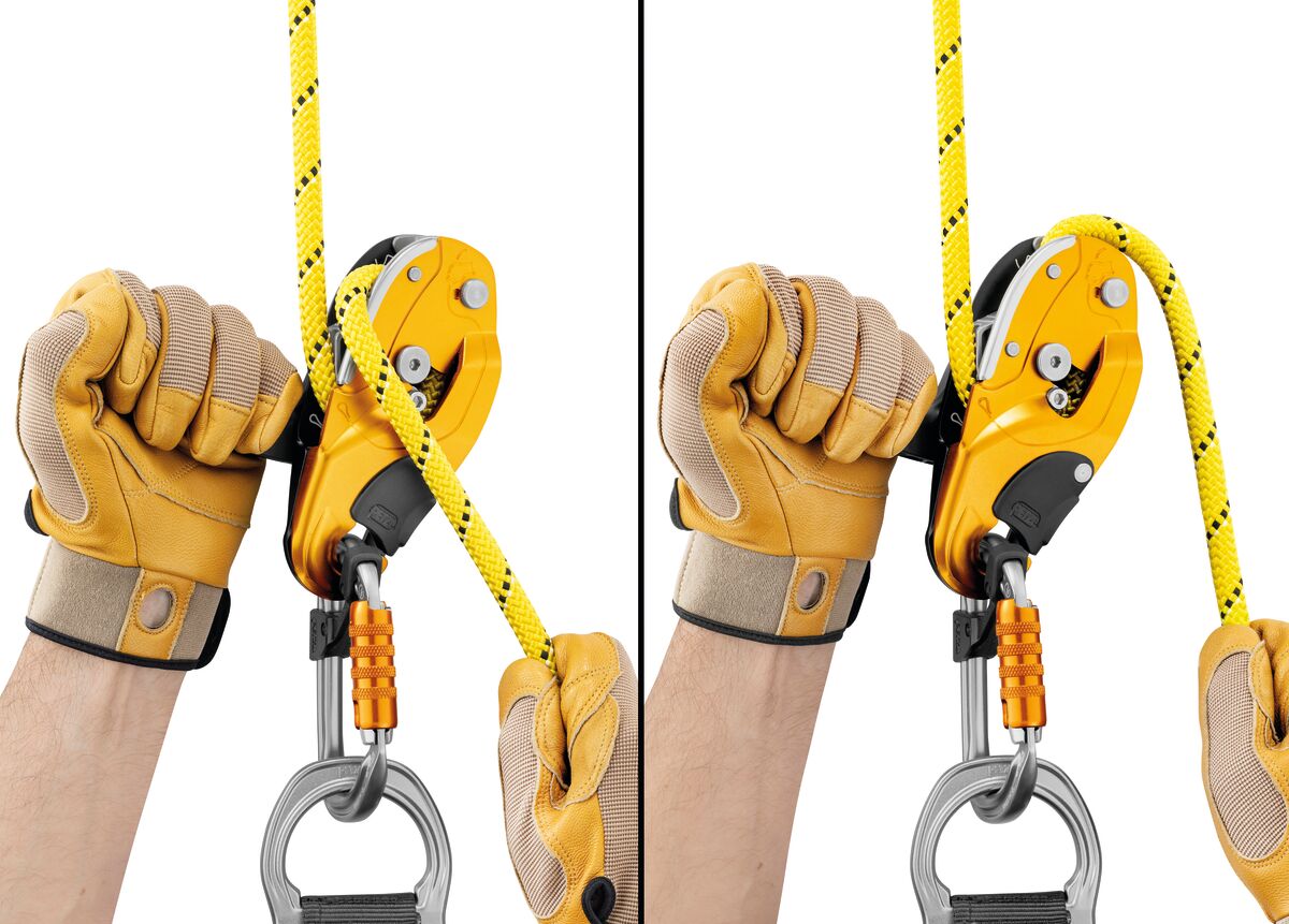 Petzl RIG descender used for rope access work - imagen 6
