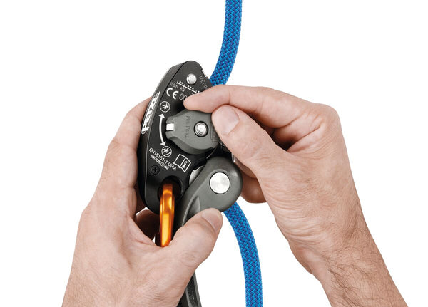 Petzl GRIGRI® Belay device Choosing the Belay Mode