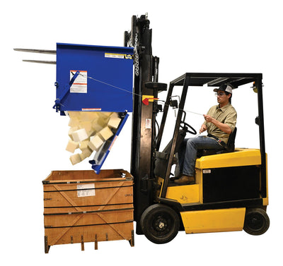 Tolva de fondo abatible de Vestil Manufacturing Corp– – Ahora disponible en MTN Shop US.