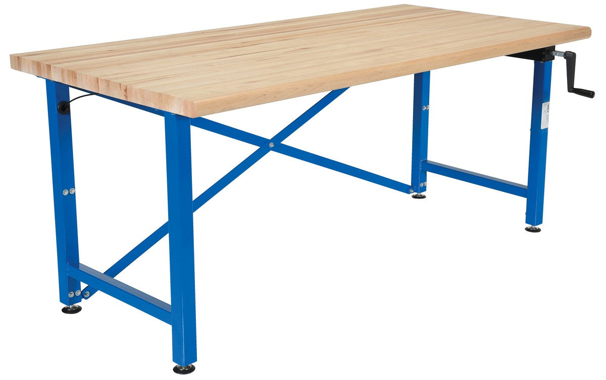 Bancos de trabajo ergonómicos ajustables manuales de Vestil Manufacturing Corp– – Ahora disponibles en MTN Shop US.