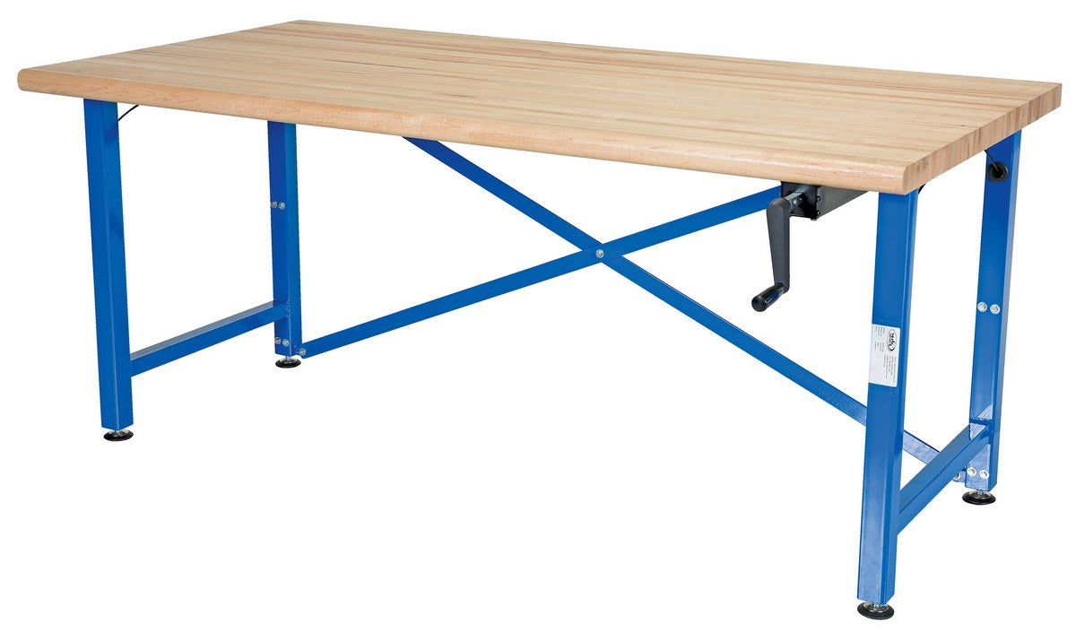 Bancos de trabajo ergonómicos ajustables manuales de Vestil Manufacturing Corp– – Ahora disponibles en MTN Shop US.
