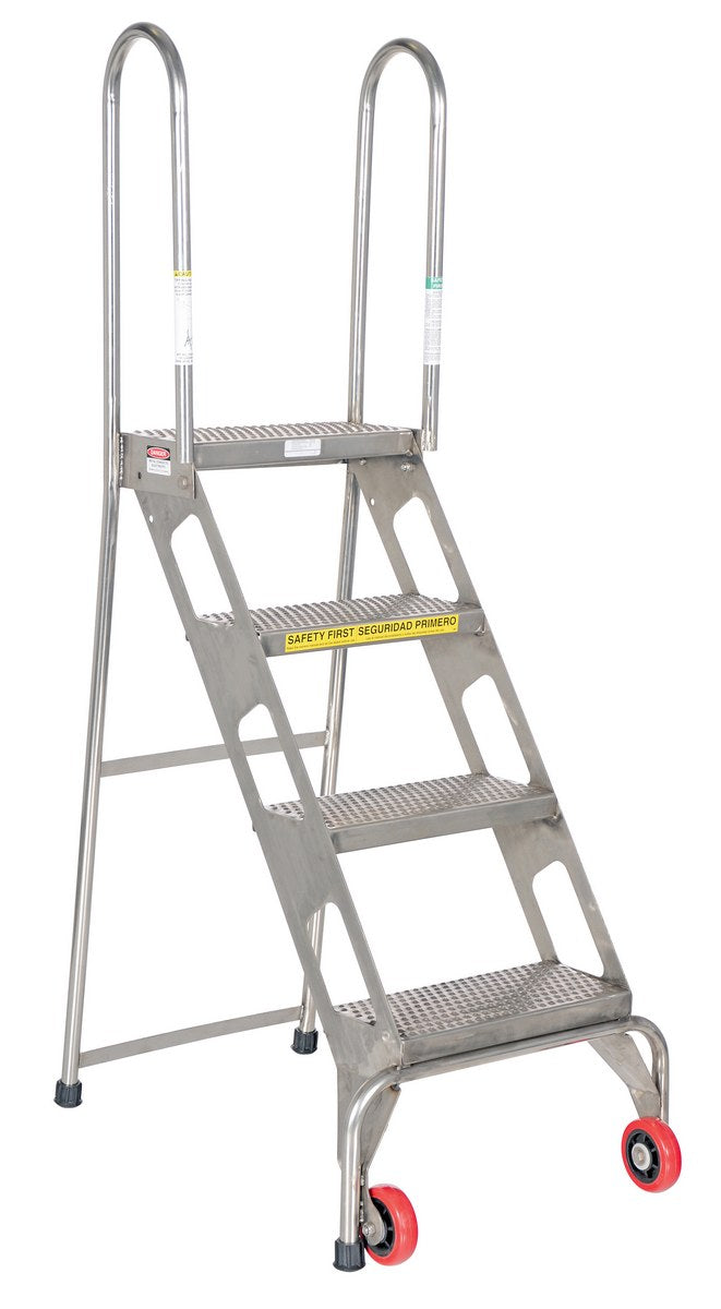 Escaleras plegables con ruedas de Vestil Manufacturing Corp– – Ahora disponibles en MTN Shop US.