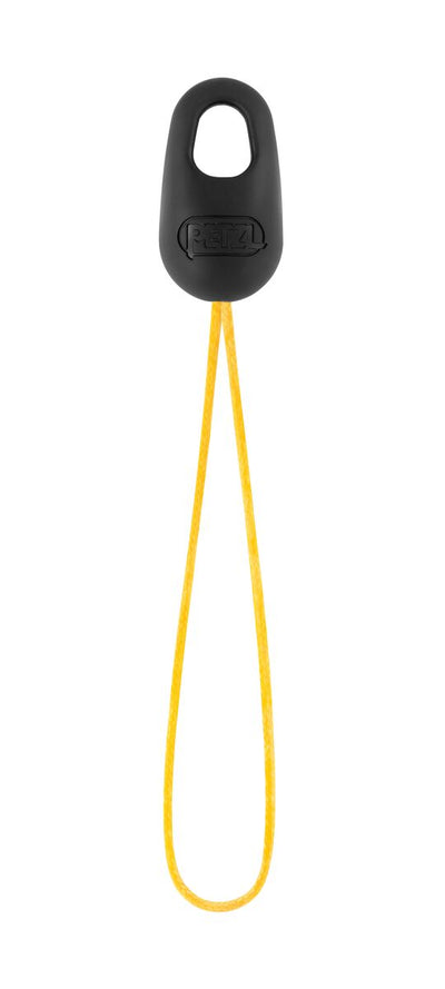 Yellow Black Petzl retrieval ball for Naja friction saver