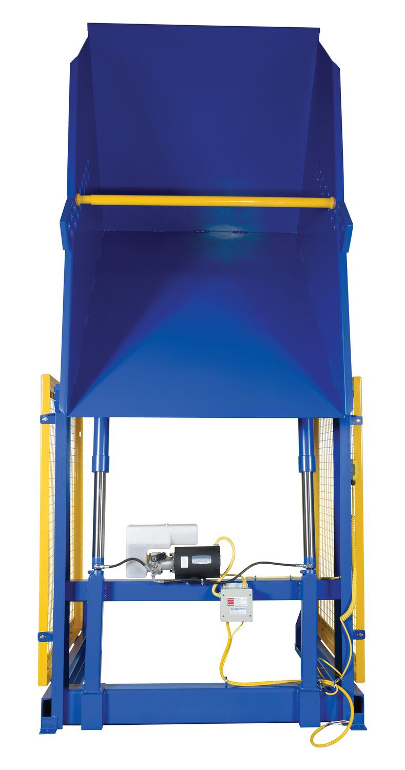Vestil Manufacturing Corp Electric/Hydraulic Box Dumpers– – Now available at MTN Shop US.