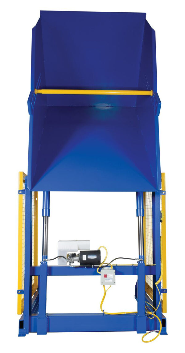 Vestil Manufacturing Corp Electric/Hydraulic Box Dumpers– – Now available at MTN Shop US.