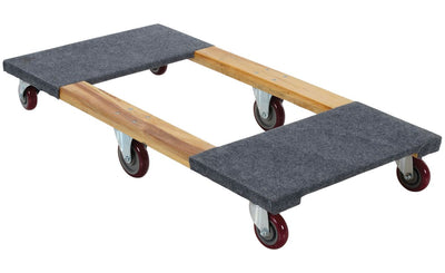 Plataformas rodantes de madera de seis ruedas de Vestil Manufacturing Corp– – Ahora disponibles en MTN Shop US.