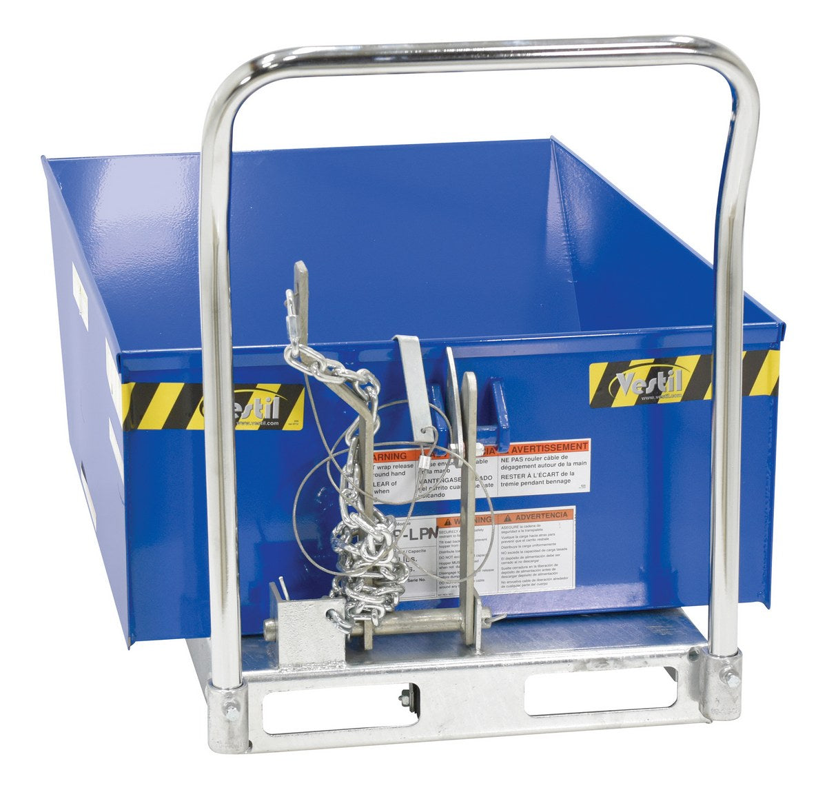 Tolvas de piezas de perfil bajo de Vestil Manufacturing Corp– – Ahora disponibles en MTN Shop US.