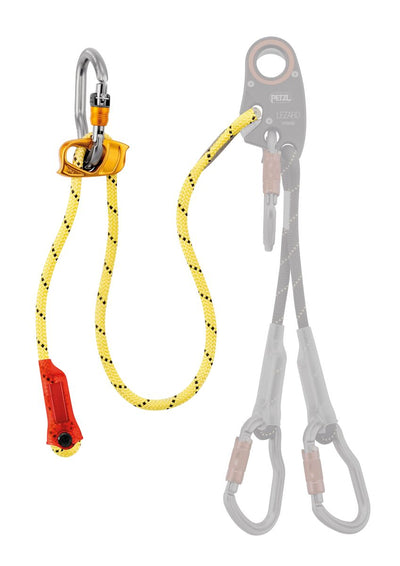 Petzl Lezard Replacement Adjustable Lanyard, designed for use with the LEZARD helivac lanyard. Made from durable materials for secure helicopter evacuation. Weighs 250 g and comes with a 3-year guarantee.