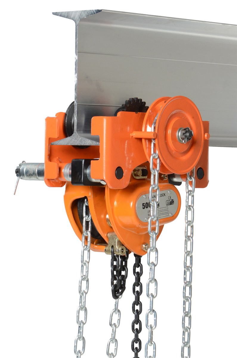 Vestil Manufacturing Corp Low Headroom Combination Chain Hoist/Trolley– – Now available at MTN Shop US. - imagen 4