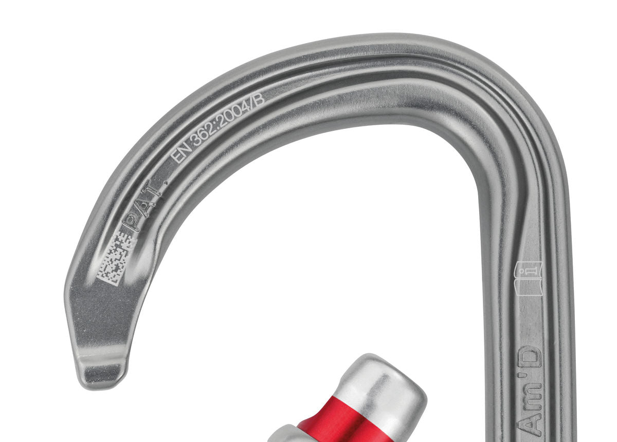 Mosquetón Petzl Am'D con estructura en H - imagen 11