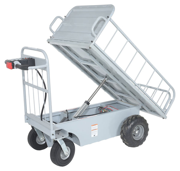 Vestil Manufacturing Corp Off-Road Traction Drive Powered Carts– – Now available at MTN Shop US.