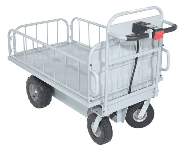 Vestil Manufacturing Corp Off-Road Traction Drive Powered Carts– – Now available at MTN Shop US.