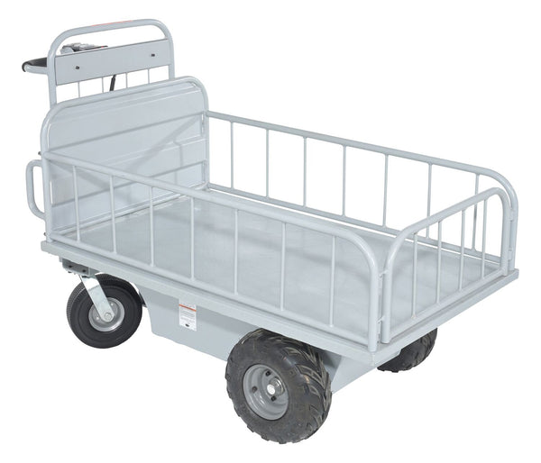 Vestil Manufacturing Corp Off-Road Traction Drive Powered Carts– – Now available at MTN Shop US.