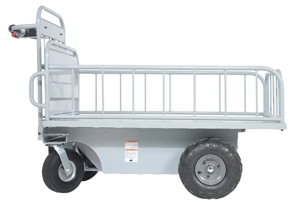 Vestil Manufacturing Corp Off-Road Traction Drive Powered Carts– – Now available at MTN Shop US.