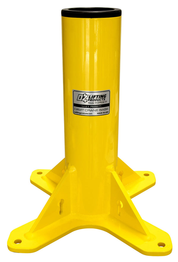 OZ Lifting Pedestal Base for Davit Crane OZPED2 TP