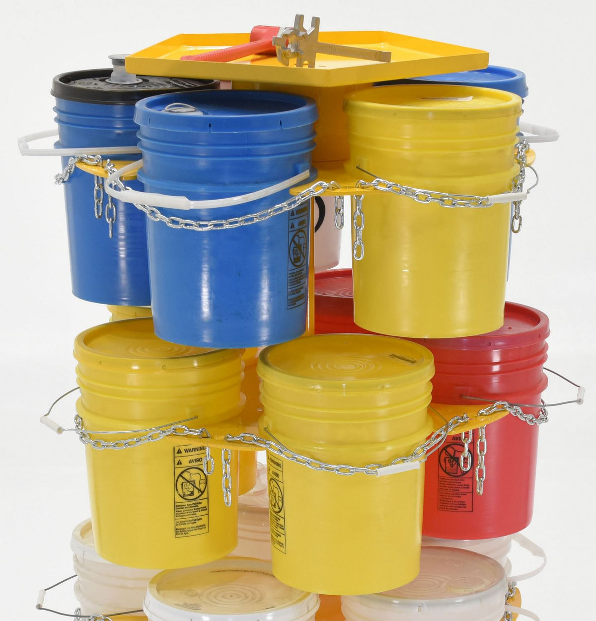 Vestil Manufacturing Corp Pail Carousel Racks– – Now available at MTN Shop US. - imagen 3