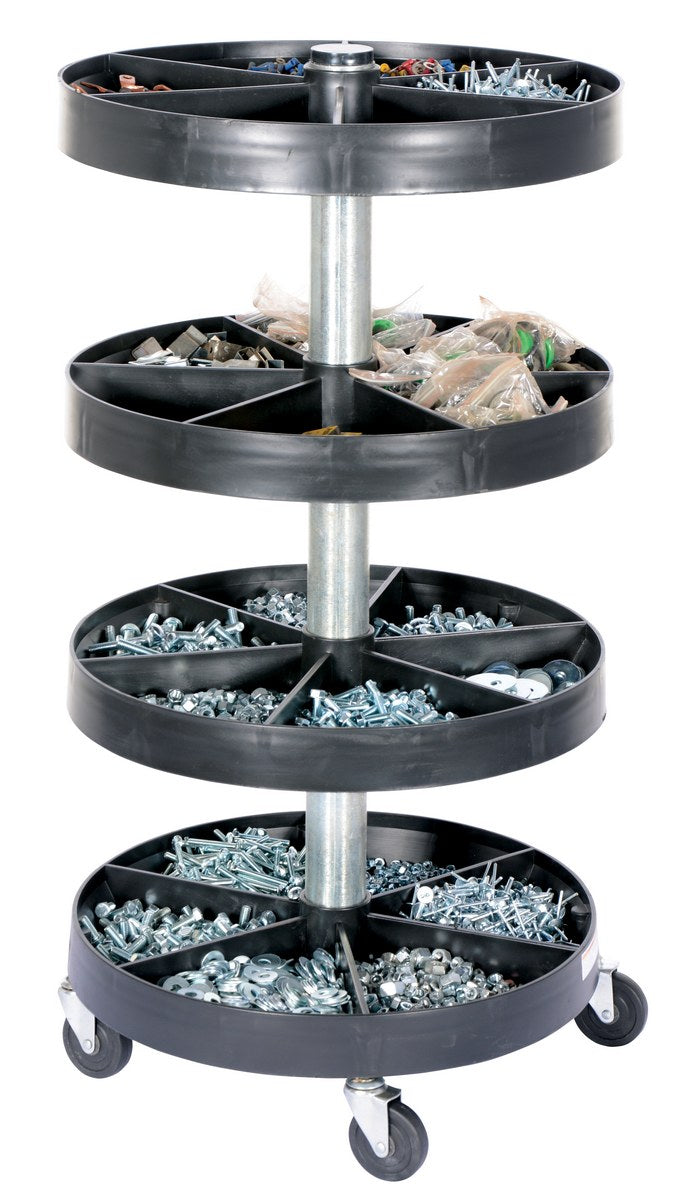 Bin de piezas portátiles de Vestil Manufacturing Corp Portable