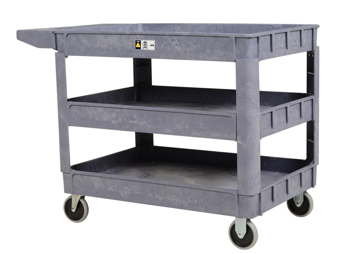 Vestil Manufacturing Corp Plastic Utility Service Carts– – Now available at MTN Shop US.