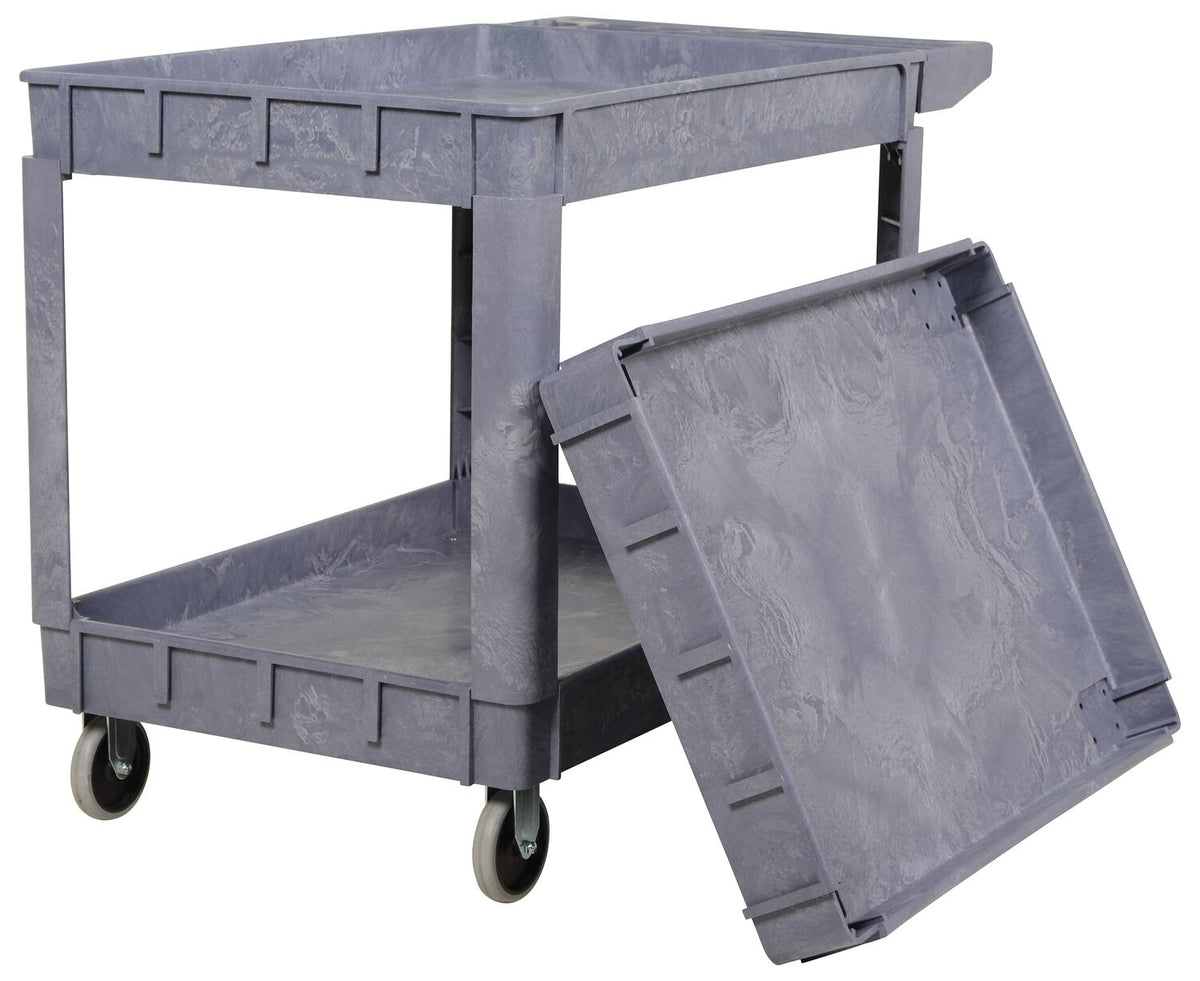 Vestil Manufacturing Corp Plastic Utility Service Carts– – Now available at MTN Shop US.