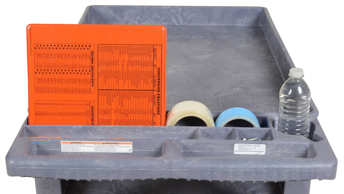 Vestil Manufacturing Corp Plastic Utility Service Carts– – Now available at MTN Shop US.