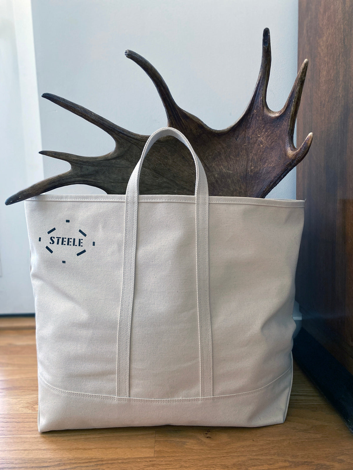 Steele Canvas Basket Corp Natural Canvas Tote Bag - Large 5"– – Now available at MTN Shop US. - imagen 6