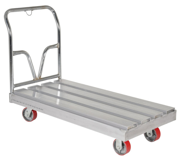 Camiones con plataforma de canal de aluminio Vestil Manufacturing Corp– – Ahora disponibles en MTN Shop US.