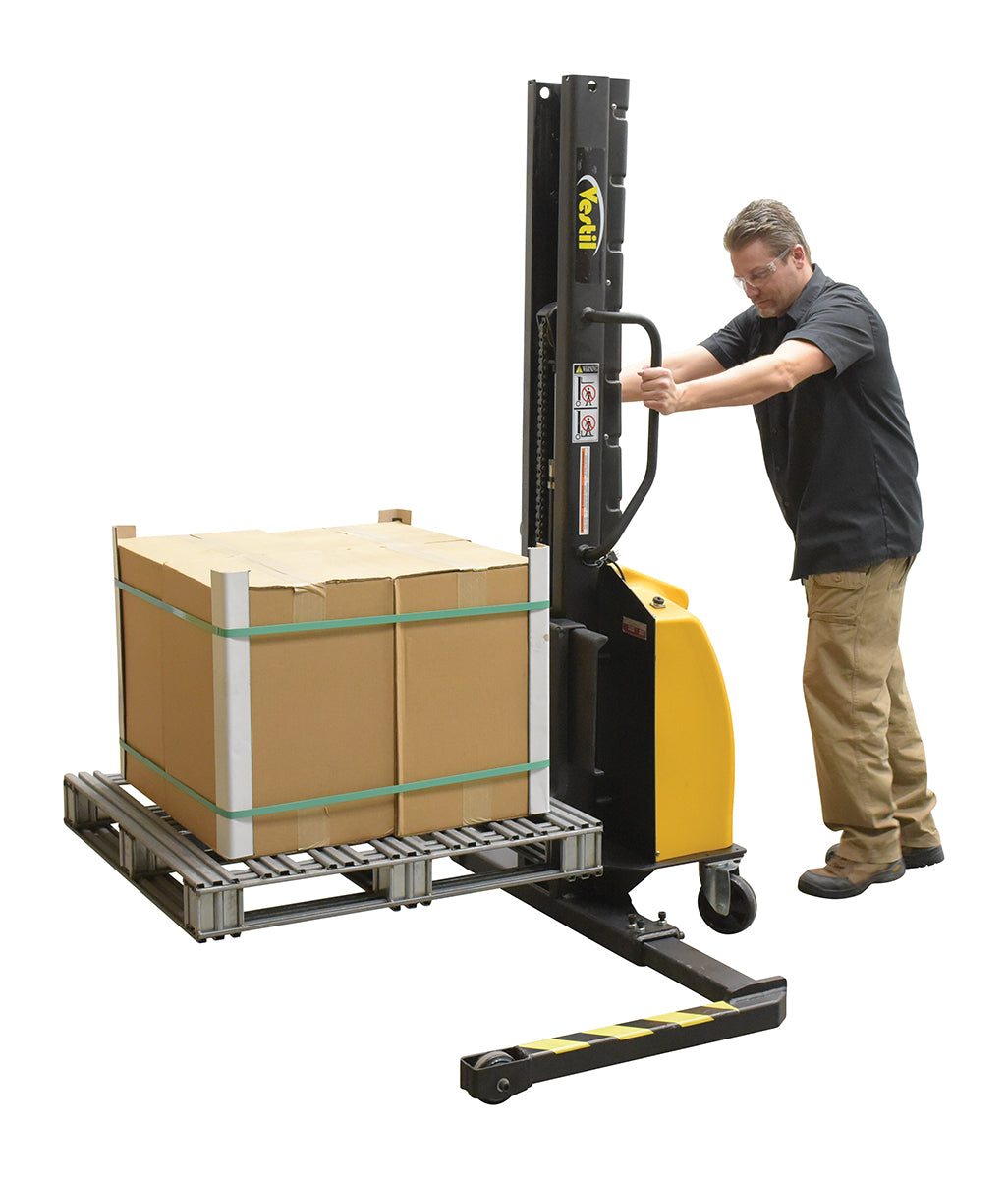 Vestil Manufacturing Corp Narrow Mast Stackers with Powered Lift– – Now available at MTN Shop US. - imagen 2