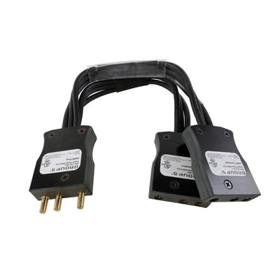 Lex 100 Amp Male Bates to Two 60 Amp Female Bates On 2' Tails