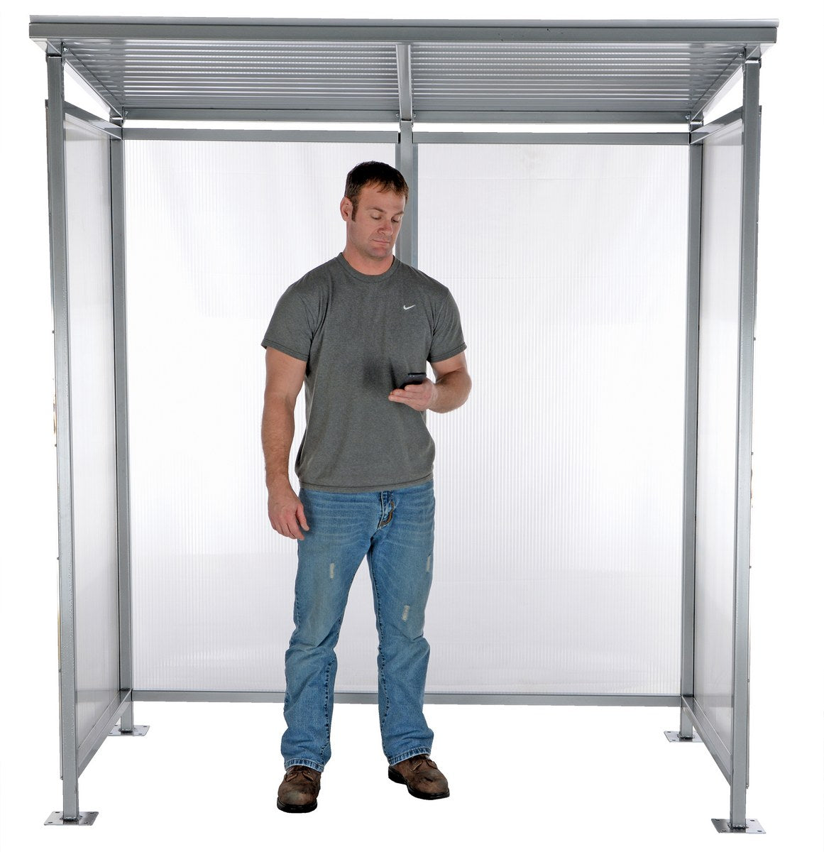 Vestil Manufacturing Corp Smoking Shelter / Bus Stop– – Now available at MTN Shop US. - imagen 2
