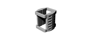 Visualización en 3D de Konligo de un componente de conexión de celosía para estructuras de eventos Fastival, ahora disponible en MTN SHOP US.