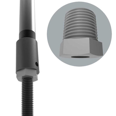 Adaptive Technologies Group PIPE-514-513-PR reducer joining pipe to threaded rod with reducer inset