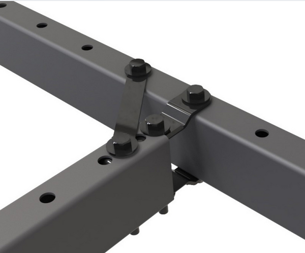 Adaptive Technologies Group SAS-GLT-B T connector joining two GridLink rigging beams