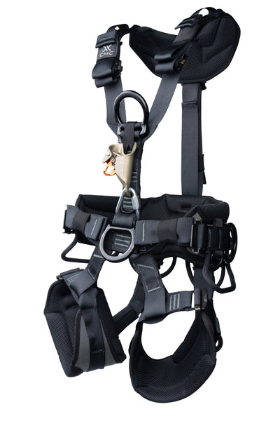 CMC ATOM Access Harness, rope access sit harness with padded waist belt