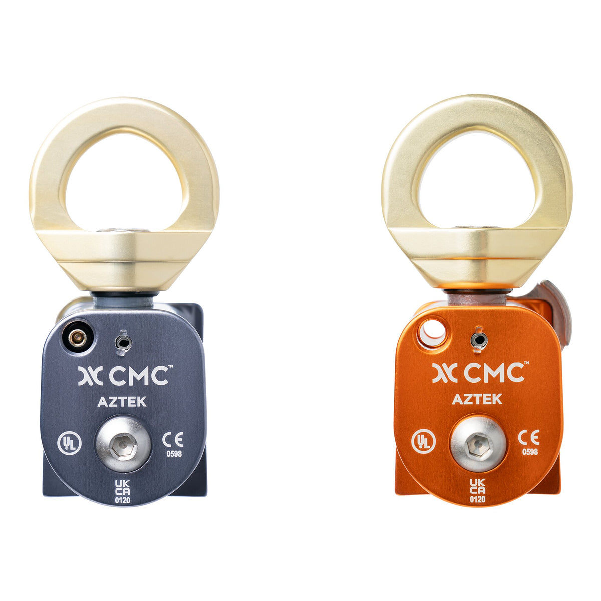 CMC AZTEK Double Pulleys, double sheave pulley for mechanical advantage, detail view - imagen 3