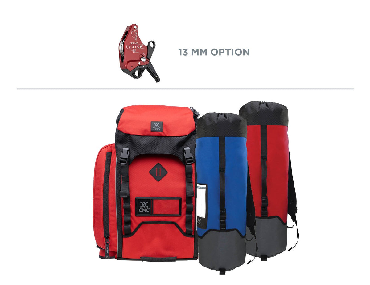 CMC Double CLUTCH Ttrs Kits, twin-tension rope system kit with two CLUTCH devices, SKU 501413, alternate view - imagen 2