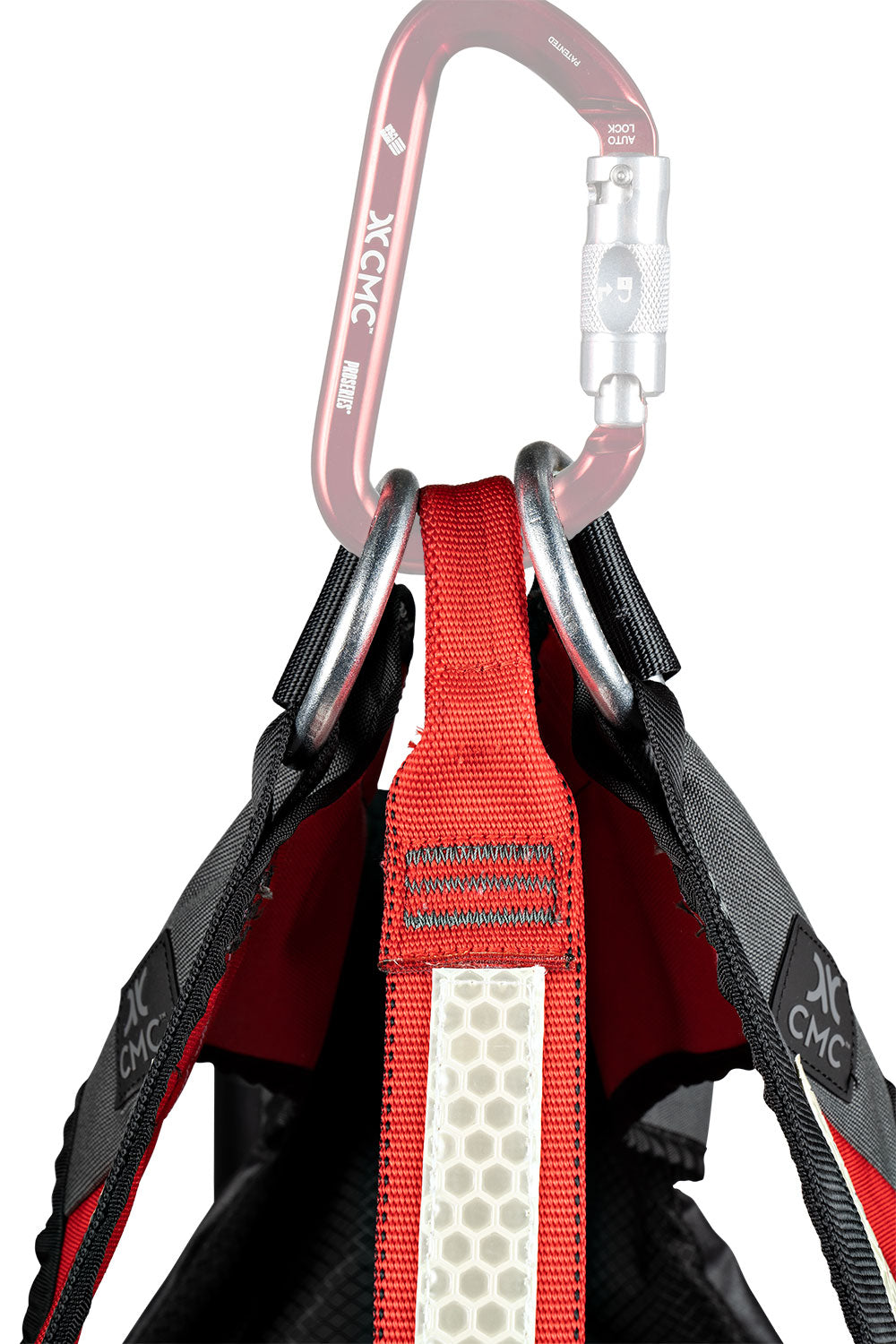 CMC Helitack Hotseat, helitack seat harness for helicopter crew, rear view - imagen 5