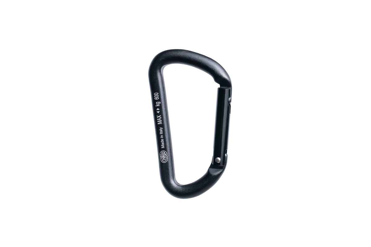 CMC Mini D Carabiner, small aluminium D-shaped accessory carabiner, detail view - imagen 3