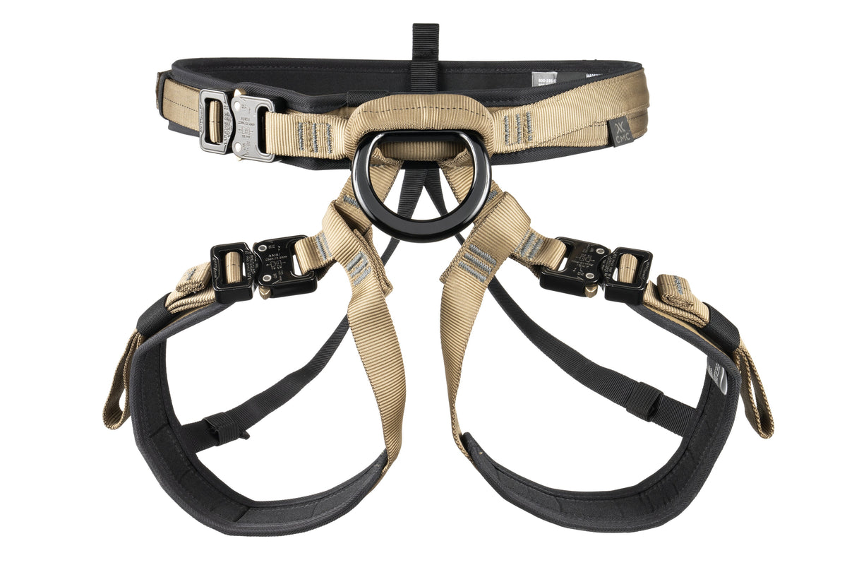 CMC Outback Convertible Harness, convertible full-body rescue harness with adjustable straps, product view 18 - imagen 17