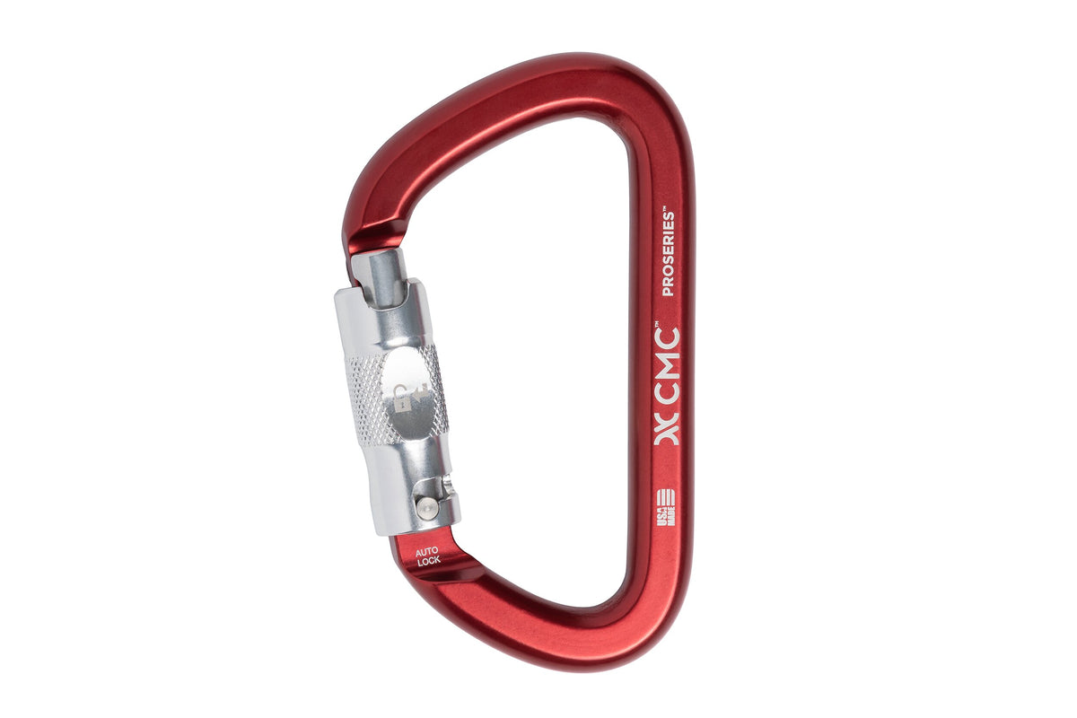 CMC Proseries Aluminum Key-lock Carabiners, anodised aluminium key-lock locking carabiner, SKU 300233, alternate view - imagen 2