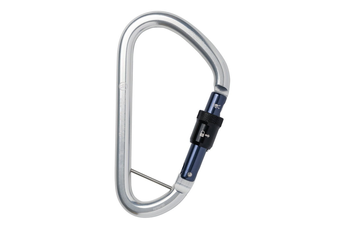CMC Proseries Aluminum Key-lock Carabiners, anodised aluminium key-lock locking carabiner, SKU 300241, product view 8 - imagen 8